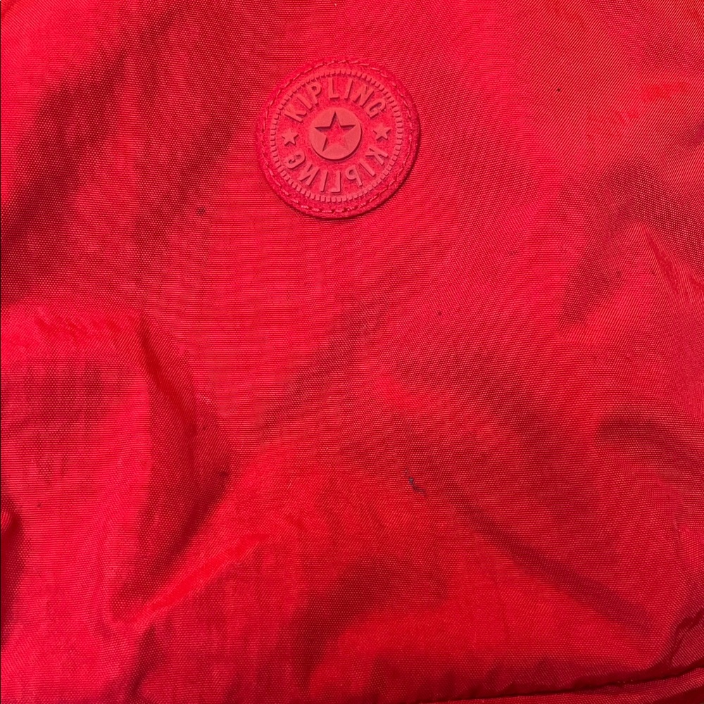 Kipling Red Backpack - Picture 8 of 11